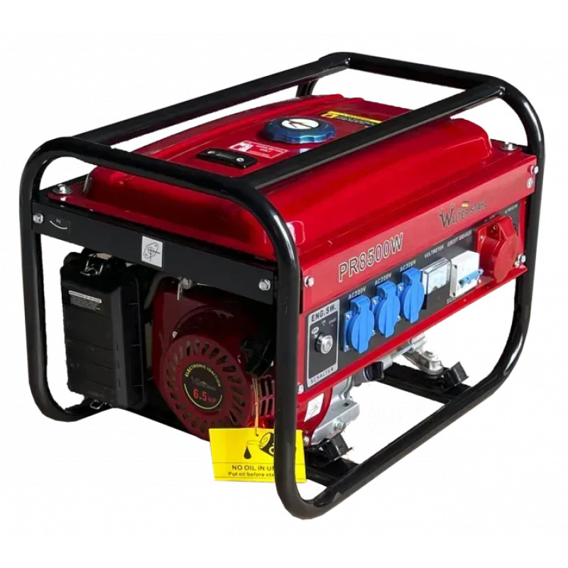 Бензиновий генератор Walter Stahl PR8500W