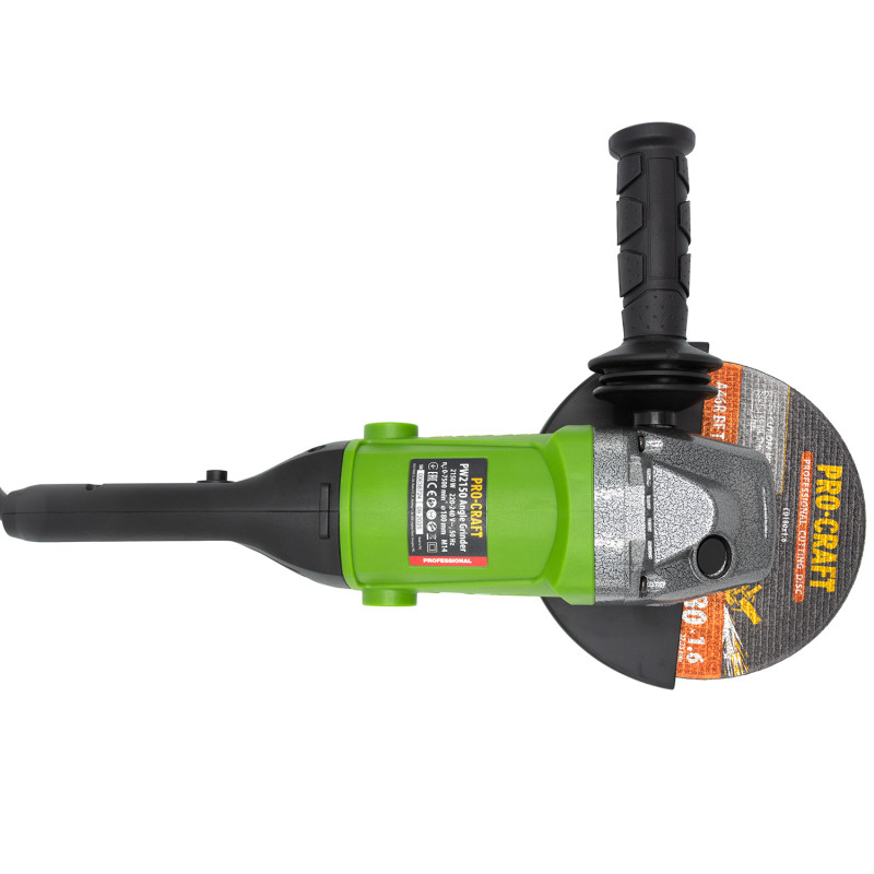 Кутошліфувальна машина Procraft PW2150 180 мм