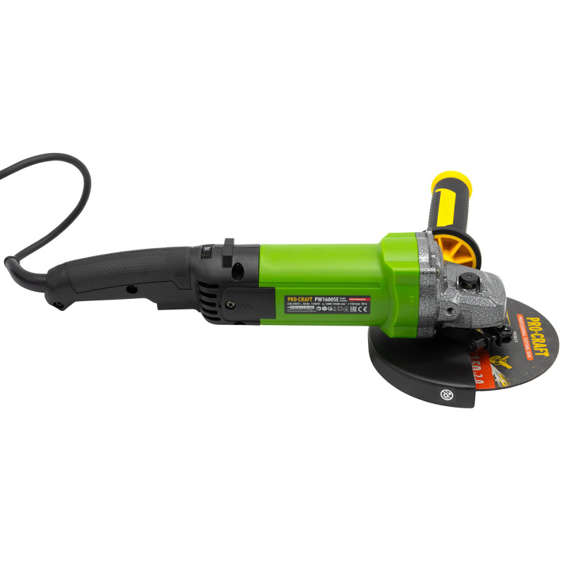 Кутошліфувальна машина Procraft PW1600SE 150 мм