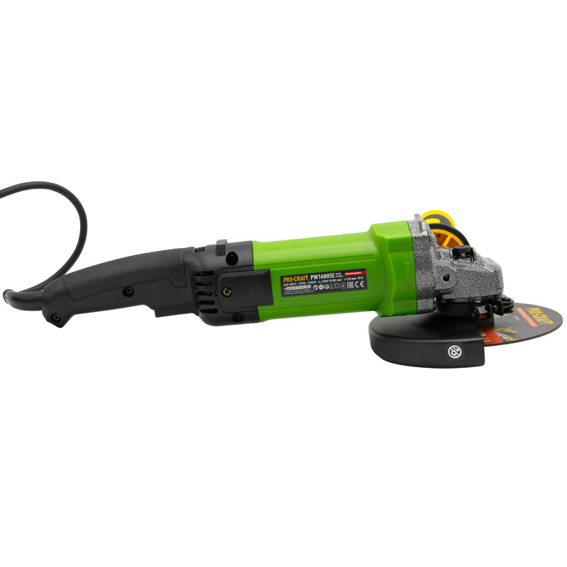 Кутошліфувальна машина Procraft PW1600SE 150 мм