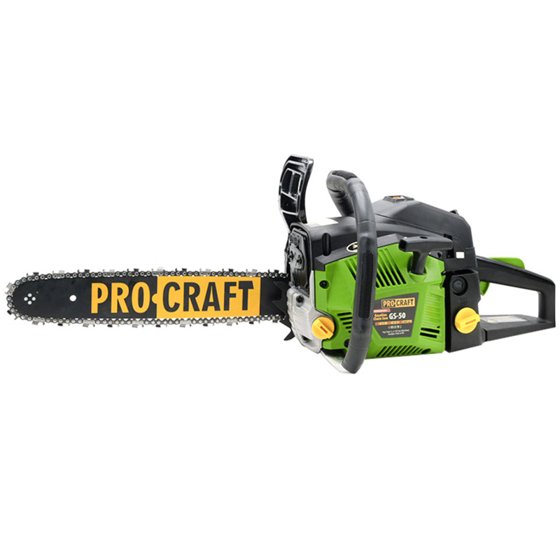 Бензопила Procraft GS50 (1 шина, 1 ланцюг 40)