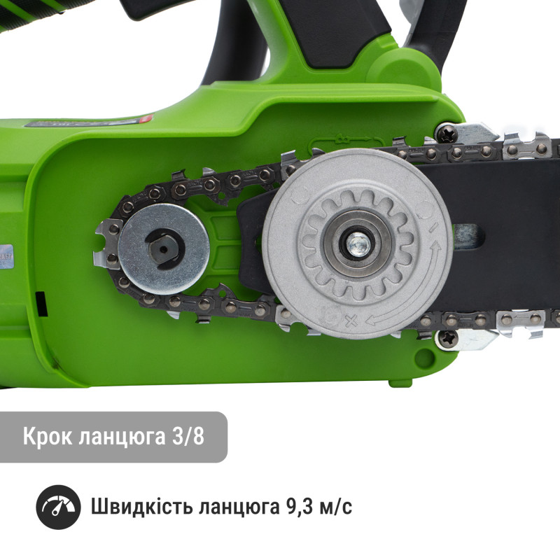 Пила ланцюгова акум. PROCRAFT PKA42Li (1ш. 1л.) (без АКБ та зар. прист.)