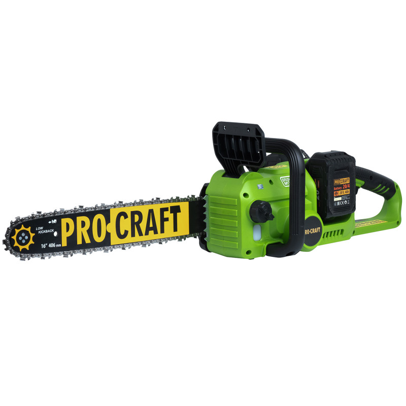 Акумуляторна ланцюгова пила Procraft PCA42/2 (Без АКБ та ЗП)