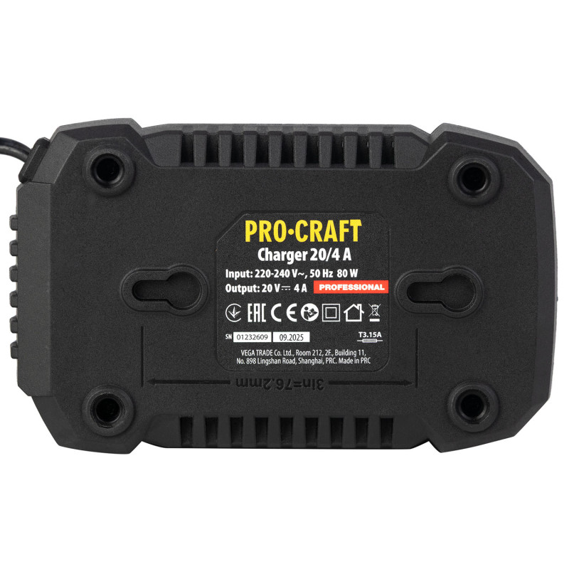Акумуляторний гайковерт Procraft PWA90 Кейс (з 1 АКБ та ЗП)