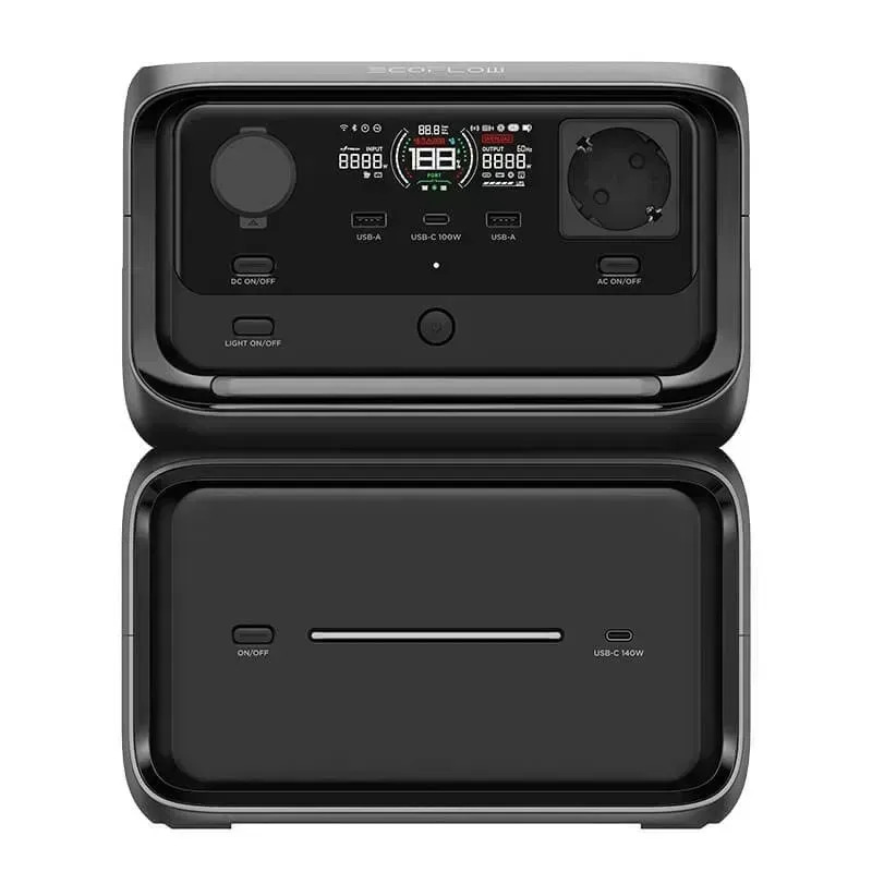 Портативная зарядная станция EcoFlow RIVER 3 MAX Plus Wireless (858 Втч/600 Вт)