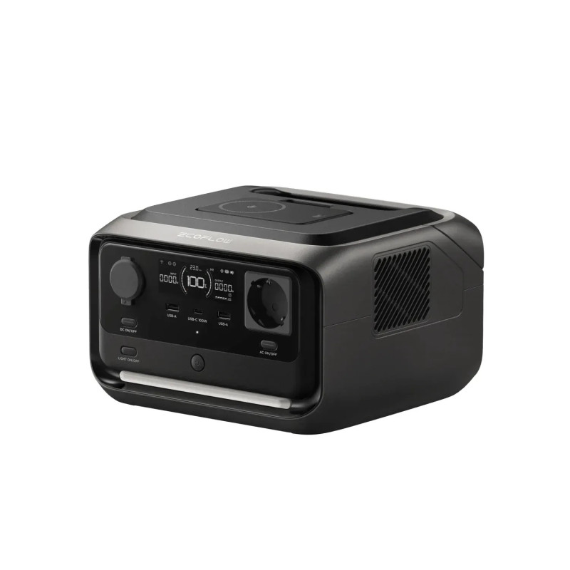 Портативна зарядна станція EcoFlow RIVER 3 Plus Wireless (286 Вт·год / 600 Вт)